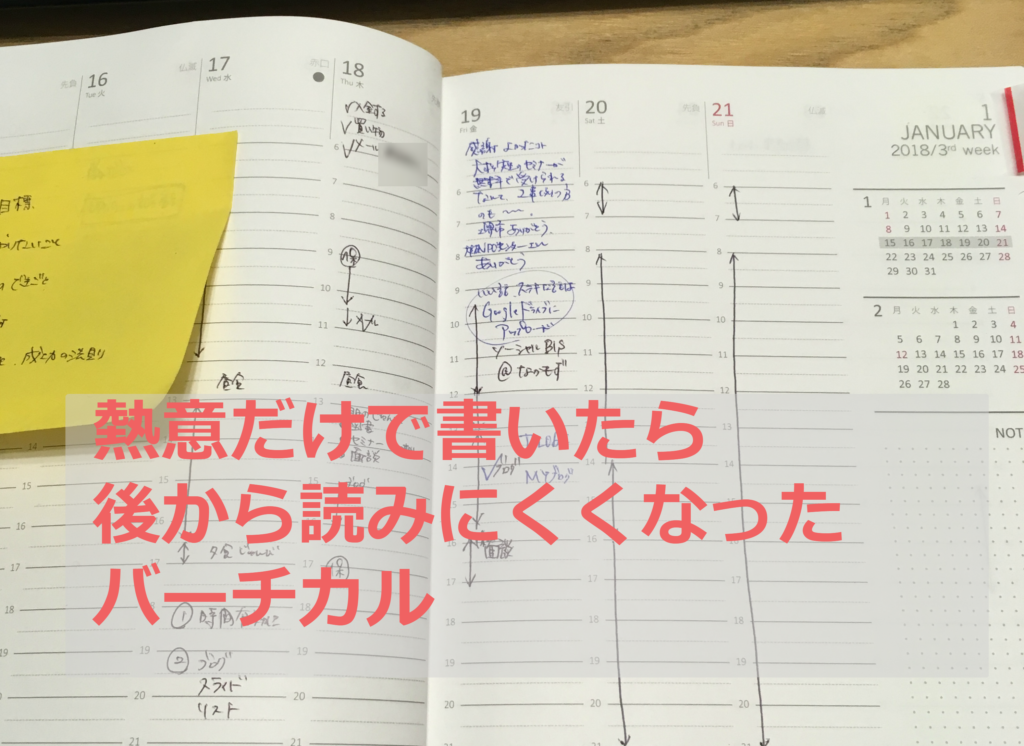 熱意だけで書いたら、後から読みにくくなったバーチカル